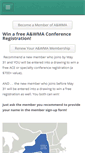 Mobile Screenshot of mass-awma.net